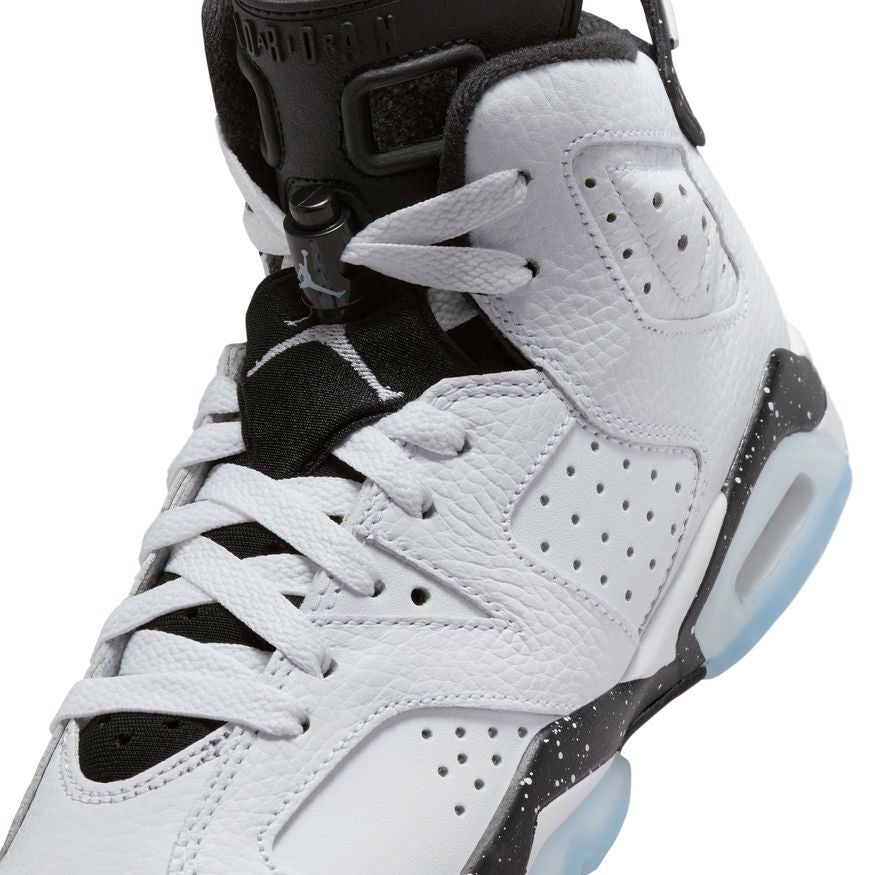 AIR JORDAN 6 RETRO (GS) 'BULLS'n384665-102nWHITE/VARSITY RED-BLACK outlet nSIZE 38 EUR