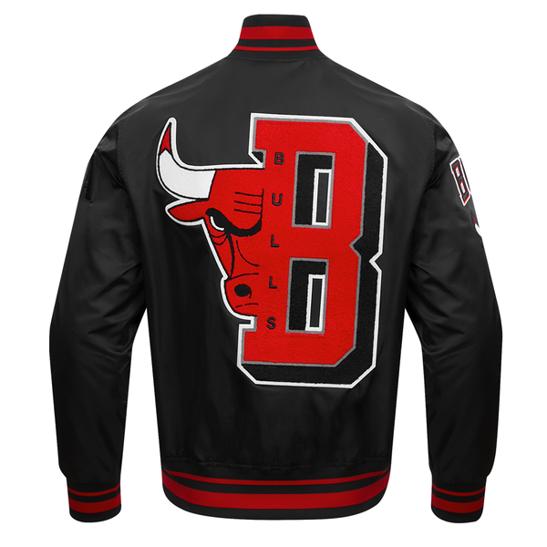 Chicago Bulls Mashup Rib Satin Jacket