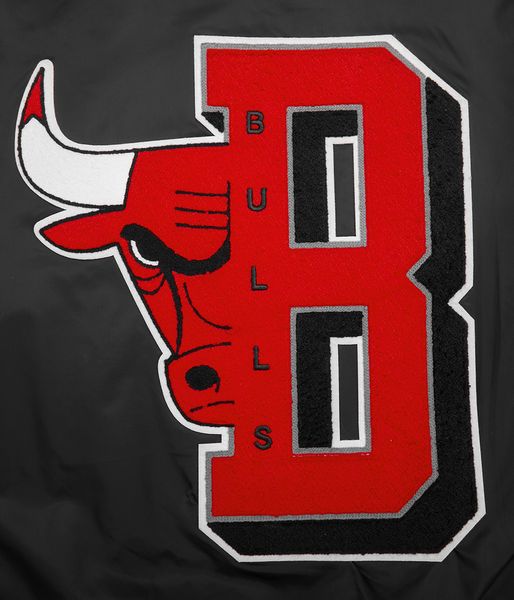 Chicago Bulls Mashup Rib Satin Jacket