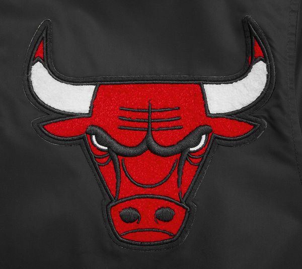 Chicago Bulls Mashup Rib Satin Jacket