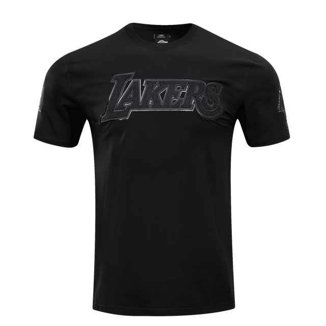 Los Angeles Lakers Triple Black Logo Pro Team Shirt