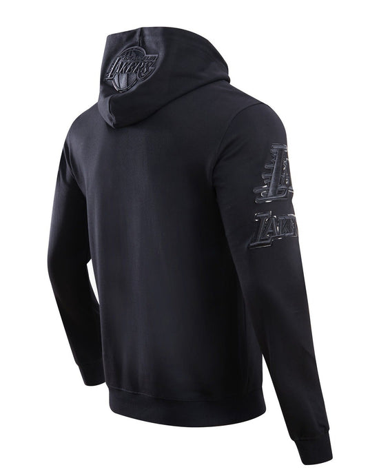 Los Angeles Lakers Triple Black Logo Hoody