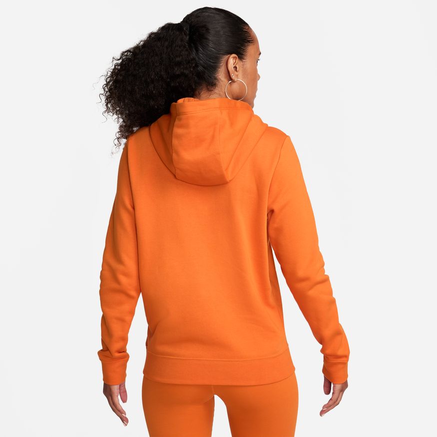 Womens orange hot sale nike hoodie