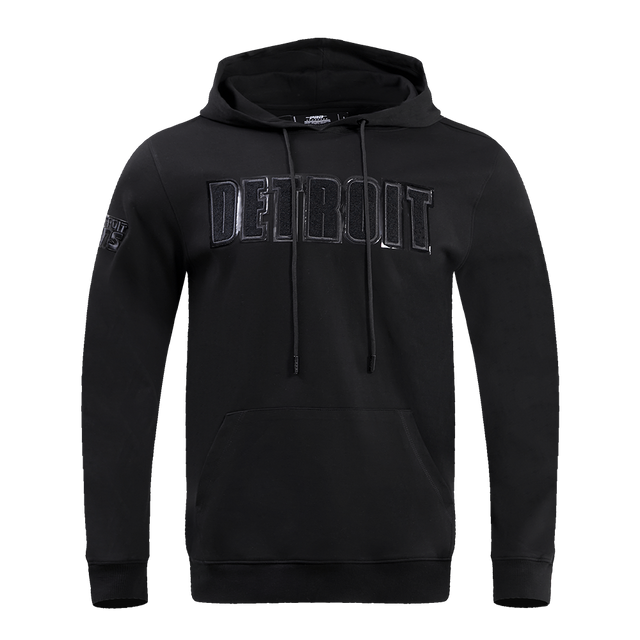 Detroit Lions Triple Black DK PO Hoodie