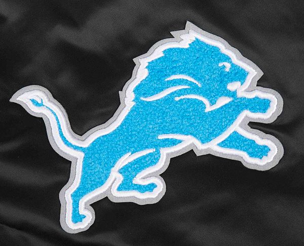 Detroit Lions Old English Rib Satin Jacket